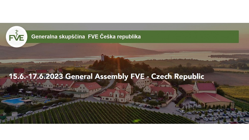 Generalna skupščina FVE Češka,  15. in 17.junij 2023